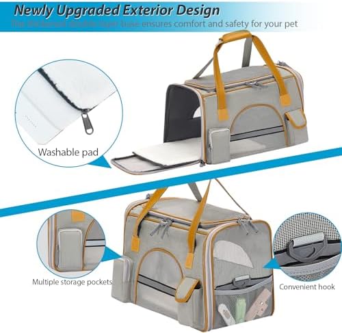 Pesen Soft Cat Carrier, Holds Pets Up to 16 lbs - Image 5