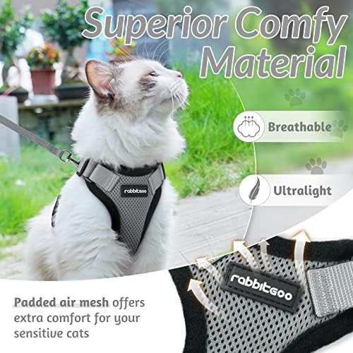 rabbitgoo Cat Harness and Leash Set, Escape Proof Vest - Image 3