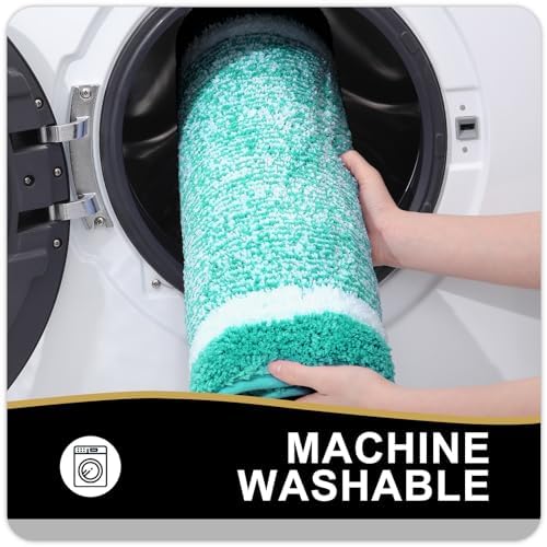 OLANLY Bathroom Runner Rugs 47x24, Long Bath Mats - Image 5