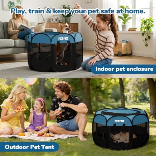 Dog Cat Small Animal Puppy Playpen Crate - Image 4