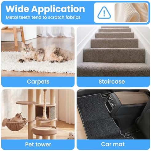 3 in 1 Carpet Rake for Pet Hair Removal - Image 6