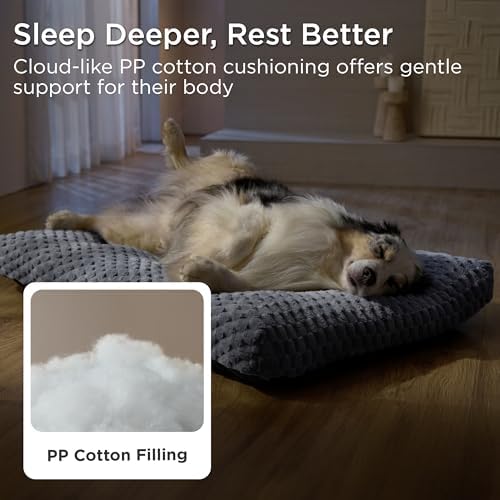 Bedsure Small Washable Dog Bed for Crate, Soft Fleece for Cat/Puppy - Image 3