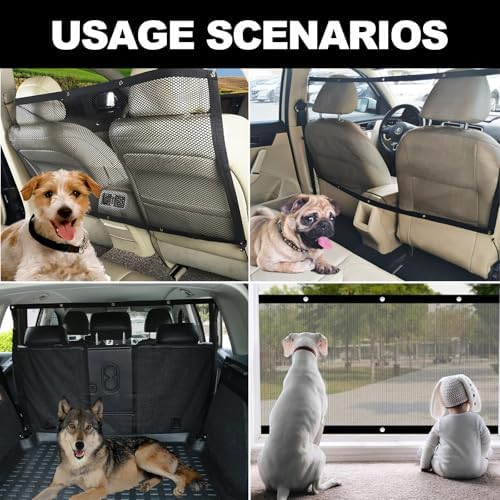 Car Dog Barrier Net Universal Dog Barrier - Image 5