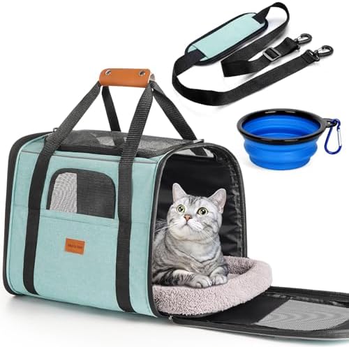 Morpilot Cat Carrier Soft for Large Medium Cats and Puppy up to 20lbs by Morpilot
