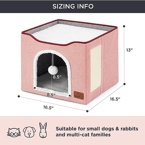 Bedsure Cat Beds for Indoor Cats - Image 6