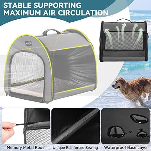 PETSFIT Portable Dog Crate, Travel Dog Crate - Image 4