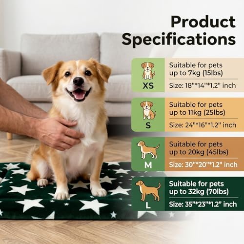 Dog Bed Mat - Soft Crate Pad for Kennel, Durable Pet Bed for Small Dogs & Cats - Image 4
