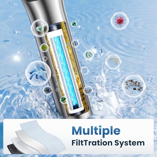 Filtered Shower Head with Handheld - Image 4