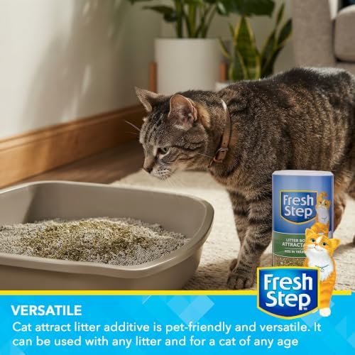Fresh Step Cat Litter Box Training Attractant Powder, 9 Oz Bottle - Image 3