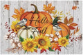 Giwawa Hello Fall Bath Rug Orange Pumpkin Bathtub Mat Non Slip Absorbent by Giwawa