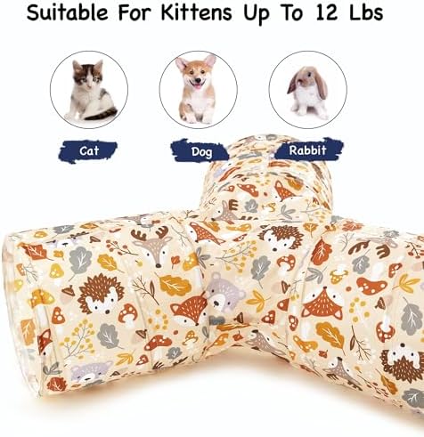 Tempcore Cat Tunnel, 3-Way Collapsible Toy - Image 6