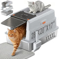 XXXXL Stainless Steel Litter Box by Unknown