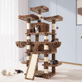 Allewie 68 Inches Cat Tree/House and Towers by Allewie