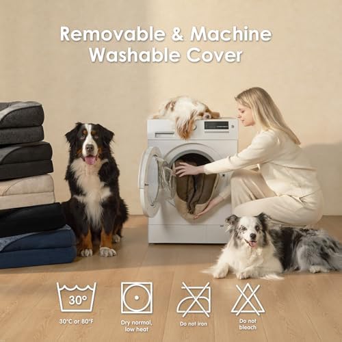 EHEYCIGA Orthopedic Dog Bed for Medium Dog, Memory Foam Dog Couch - Image 6