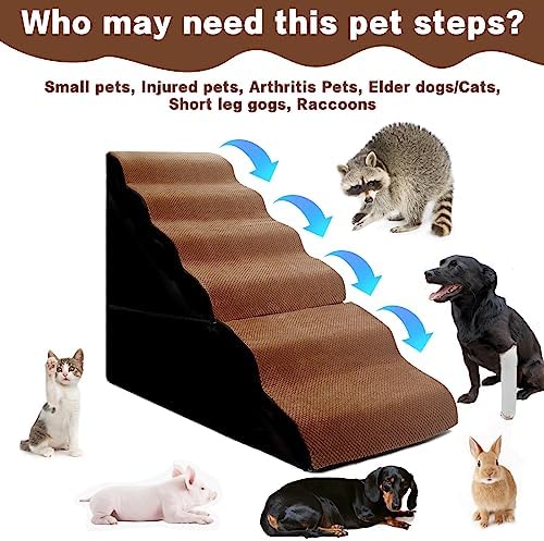 6-Step Dog Steps for High Beds 30" H - Image 5