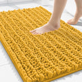 Smiry Bathroom Rugs 30X20, Extra Soft Rubber Backing Chenille Bath Mats by Smiry