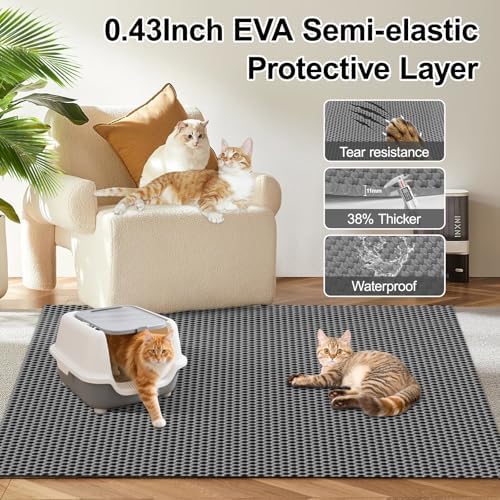 XL Extra Large Cat Litter Box Trapping Mat - Image 5