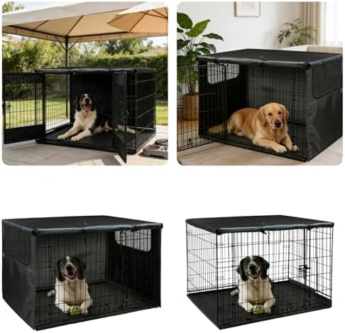 Dog Crate Cover Heavy Duty 600D Oxford Cloth - Image 3