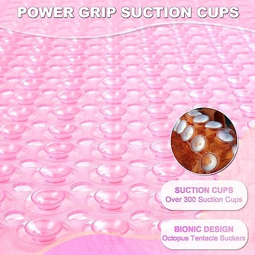 Bathtub and Shower Mats, 40x16 Inch Extra Large Non Slip Soft Bath Tub Mat - Image 3