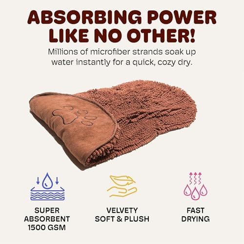Dog Gone Smart The Dirty Dog Shammy Bath Towel - Image 3