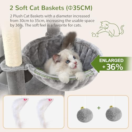 Globlazer S74E Pro Heavy Duty Maine Coon Cat Tree - Image 3