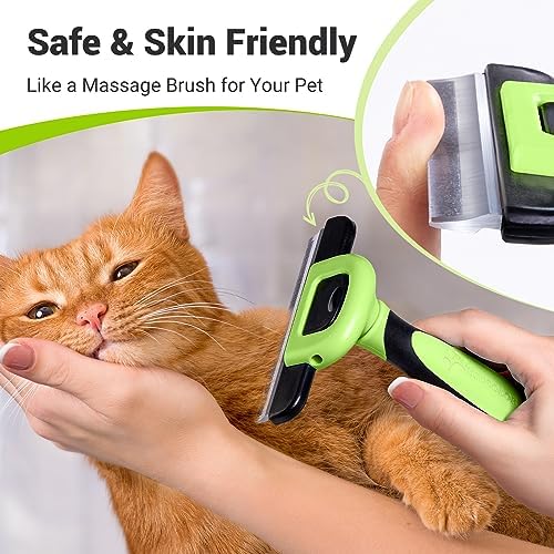 MIU COLOR Pet Grooming Brush, Deshedding Tool - Image 5