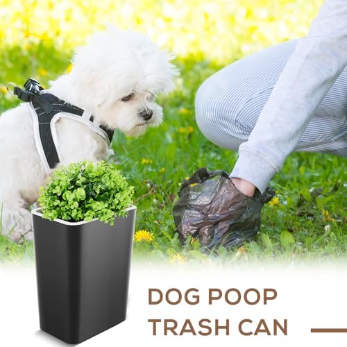 Jingmore Dog Poop Trash Can Outside 3.96 Gal/15 L - Image 5