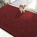 OLANLY Dog Door Mat for Muddy Paws 48x30, Super Absorbent Chenille Mud Mat by OLANLY