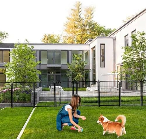 Getlay Dog Playpen 36inch 4 Panels, Puppy Playpen Indoors, Dog Fences Outdoor - Image 6