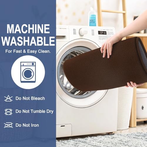 OLANLY Memory Foam Bathroom Runner Rugs 47x20, Absorbent Long Mat - Image 6