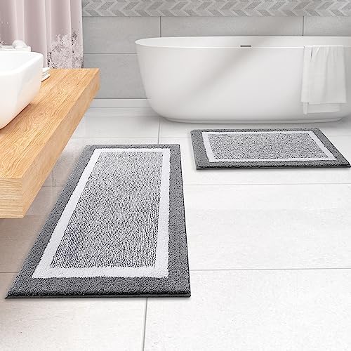 OLANLY Bathroom Runner Rugs 44x24, Long Bath Mats - Image 7