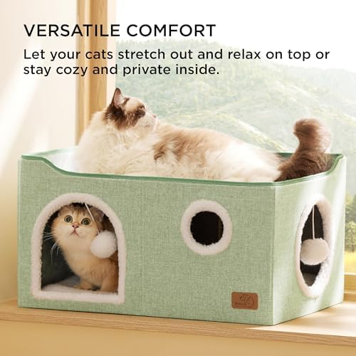 Bedsure Extra Wide Cat House Bed - Image 3
