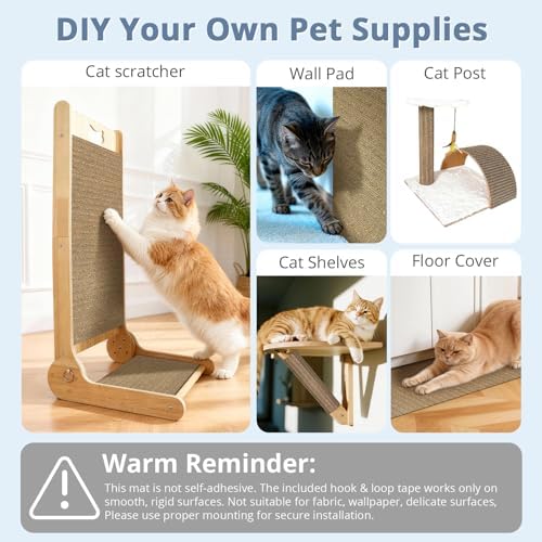 Natural Cork Cat Scratcher Mat - Image 6
