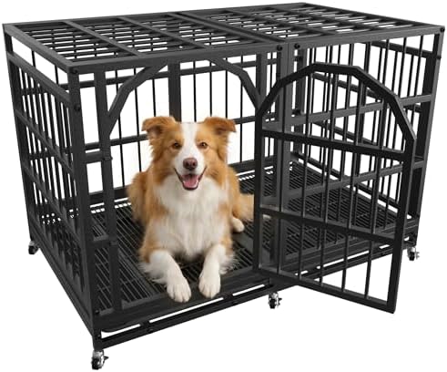 Asee'm 42 Inch Heavy Duty Dog Crate by Aseem