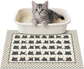 Cat Litter Mat 24"x15" for Litter Box, Non-Slip Washable Floor Mat by Unknown