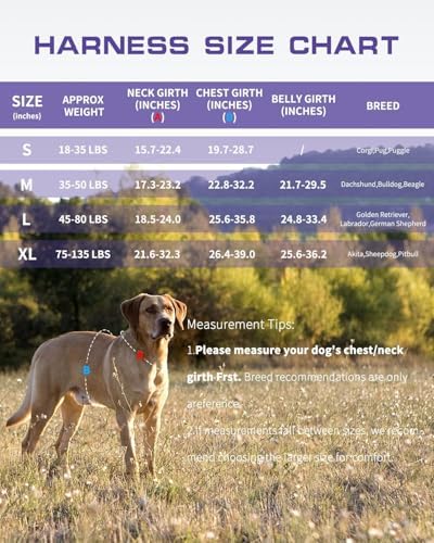 Dog Harness for Large Dogs, No Pull Tactical Vest - Image 6