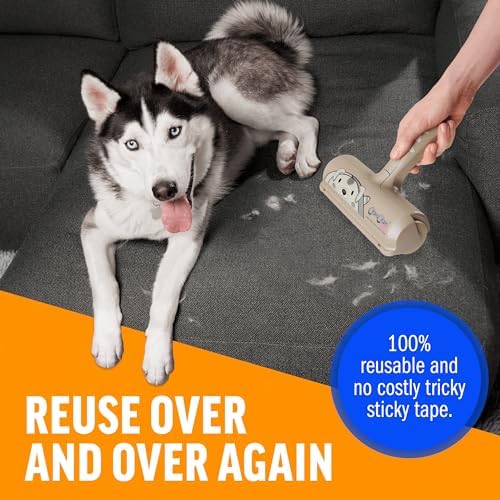 ChomChom Roller Pet Hair Remover – Original Size Reusable Lint Roller - Image 4