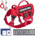 Service Dog Vest Harness, ID Tag + 50 ADA Information Cards by Unknown