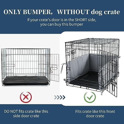 Hombys Dog Crate Bumper with Ties - Image 3