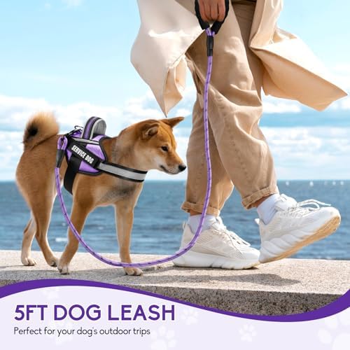 Service Dog Vest Harness and Leash Set, Animire in Training Dog Harness - Image 5