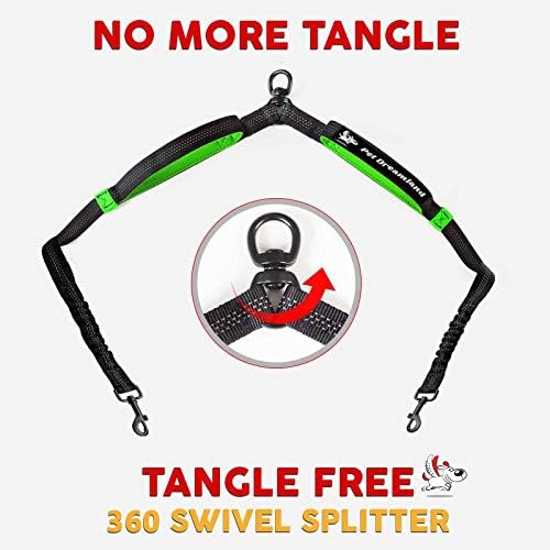 Pet Dreamland Exquisite Double Dog Coupler No Tangle Swivel - Image 6