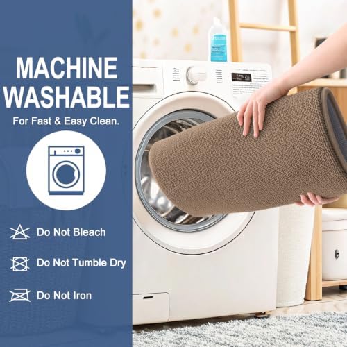 OLANLY Memory Foam Bathroom Runner Rugs 59x24, Absorbent Long Mat - Image 6