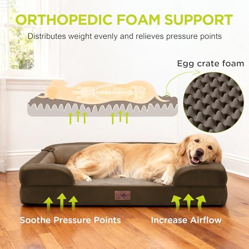 Waterproof Orthopedic Dog Bed for Extra Large Sized Dogs - Image 5