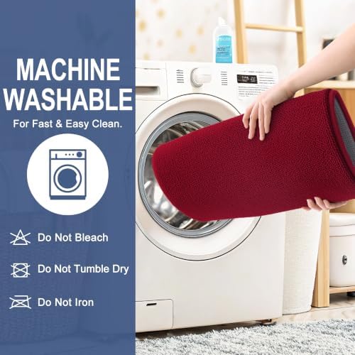 OLANLY Thick Memory Foam Bathroom Rugs 30x20, Absorbent Bath Mat - Image 6