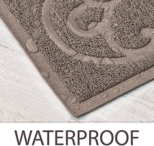 PetLike 2pk 30x18 inch Cat Litter Box Mat, Thick Kitty Litter Trapping Mat - Image 3