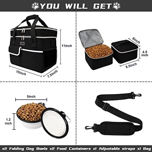 BAGLHER Dog Travel Bag for Supplies - Image 2