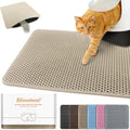 Cat Litter Mat 18"x24", Double Layer EVA litterbox Mat by BLISSSTORM