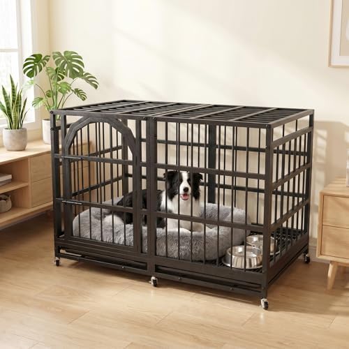 Asee'm 42 Inch Heavy Duty Dog Crate - Image 7