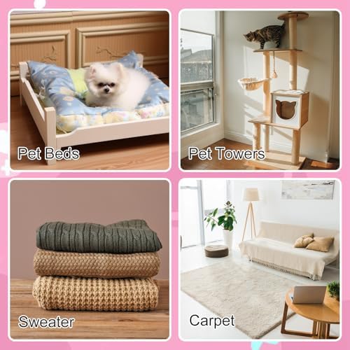 Honeydak 3 Pcs Hair Remover Tool, Dog Cat Hair Remover - Image 4