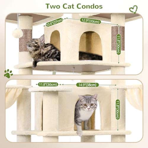 Globlazer Big XXL Cat Tower for Indoor Multiple Cats - Image 3